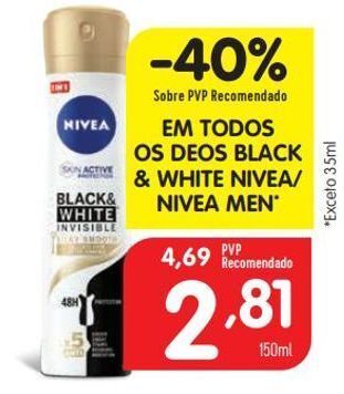 Minipreço Desodorizante nivea promoção