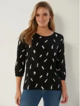 Venca Blusa manga 3/4 com cordão para recolher promoção