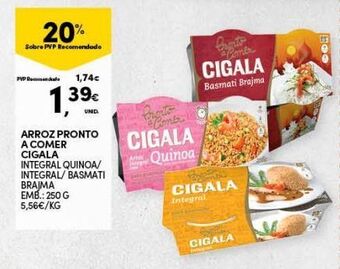 Continente Bom dia Arroz cigala promoção