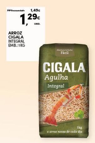 Arroz cigala