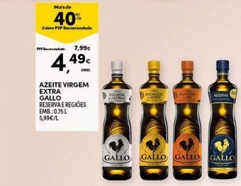 Continente Bom dia Azeite virgem gallo promoção