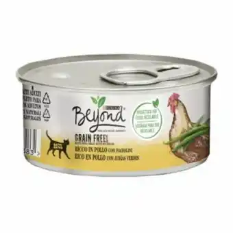 Ração húmida gato purina beyond frango grain free 85g