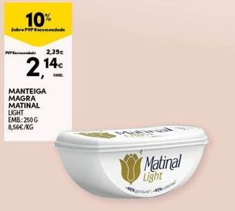 Continente Bom dia Manteiga matinal promoção