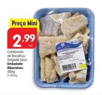 Minipreço Bacalhau salgado riberalves promoção