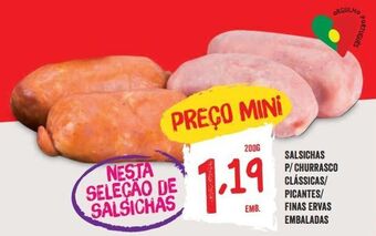 Minipreço Salsicha promoção