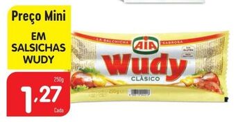 Minipreço Salsicha wudy promoção