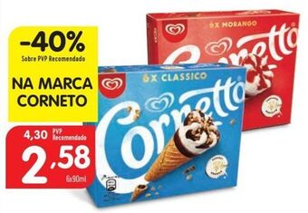 Minipreço Cornetto promoção