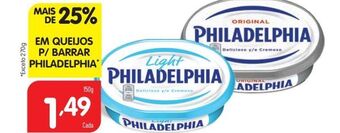 Queijos philadelphia