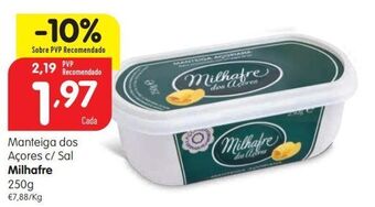Minipreço Manteiga milhafre promoção