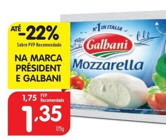 Minipreço Mussarela galbani promoção