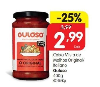 Minipreço Molhos guloso promoção