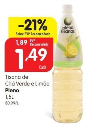 Minipreço Chá verde pleno promoção
