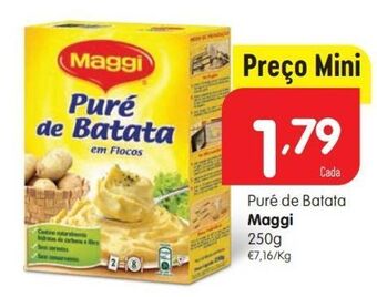 Purê de batatas maggi