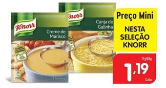 Minipreço Sopa knorr promoção