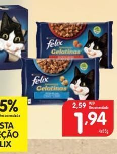 Minipreço Ração para gatos felix promoção