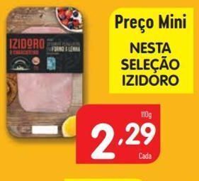 Minipreço Presunto izidoro promoção