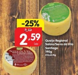 Minipreço Queijos santiago promoção