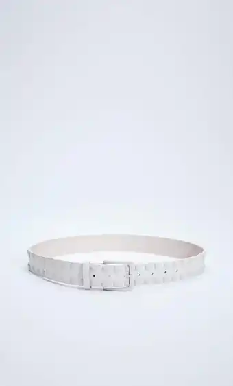 Stradivarius Cinto com tachas quadradas mate promoção
