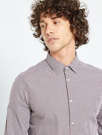 Camisa aos quadrados vichy