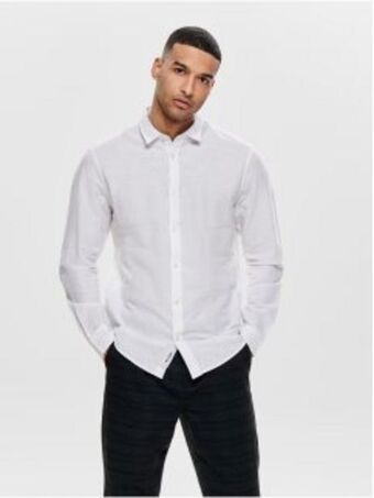 Venca Camisa de manga comprida de homem promoção