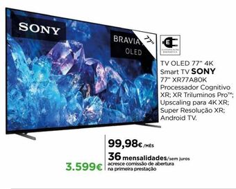 El Corte Inglés Smart tv sony promoção