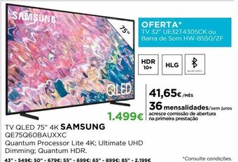 El Corte Inglés Smart tv samsung promoção