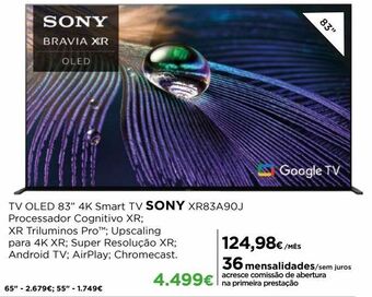 El Corte Inglés Smart tv sony promoção