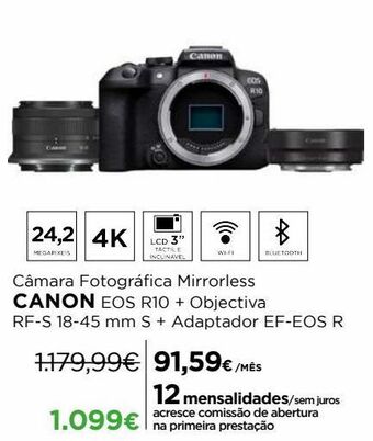 El Corte Inglés Câmera fotográfica canon promoção