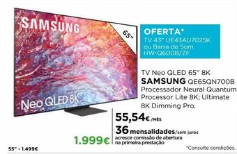 El Corte Inglés Tv 65'' led samsung promoção