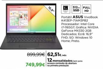 Notebook asus