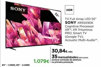 El Corte Inglés Tv 55'' led sony promoção