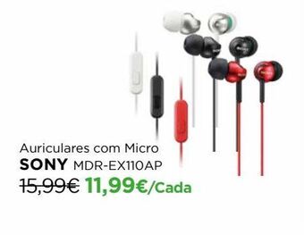 Auriculares sony