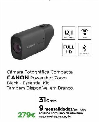 El Corte Inglés Câmera fotográfica canon promoção