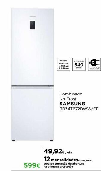 Frigorífico combinada samsung