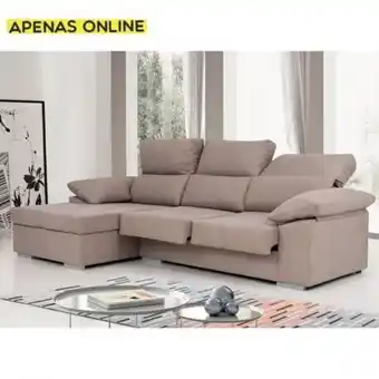 Homy Casa Chaise longue esquerda havana promoção