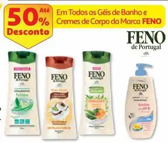 Auchan Gel banho feno promoção