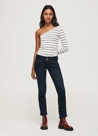 Pepe Jeans Venus regular fit low waist jeans promoção
