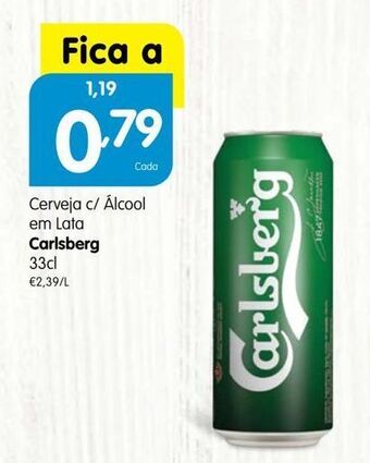 Minipreço Lata de cerveja carlsberg promoção