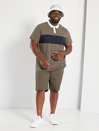 Kiabi Polo em piqué de algodão promoção