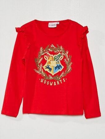 T-shirt 'harry potter' em jersey