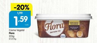 Minipreço Margarina vegetal flora promoção