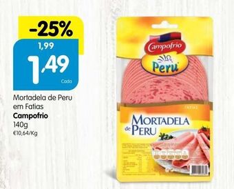 Minipreço Mortadela de peru campofrio promoção