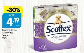Papel higiênico scottex