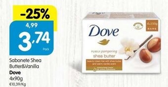 Minipreço Sabonete de mãos dove promoção