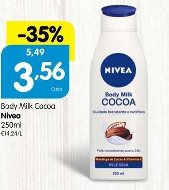 Minipreço Creme hidratante nivea promoção