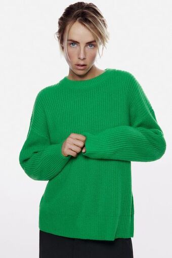 Sweater malha perolada