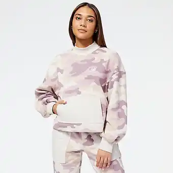 New Balance Nb athletics fashion print fleece promoção