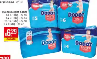 Bolama Cuecas Dodot Pants promoção