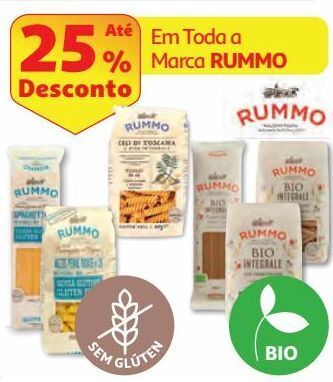 Auchan Massa pennette rigate rummo promoção