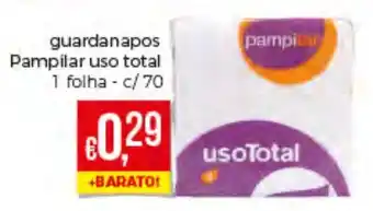 Bolama Guardanapos Pampilar Uso Total 1 Folha-C/70 promoção
